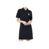 New MLB Love Series Short Sleeved Dresses Women's Black 3FOPH0143-50BKS