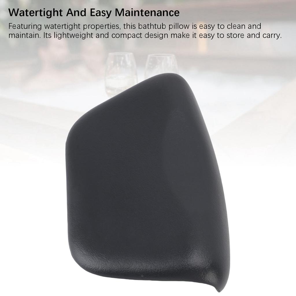 Подушка для ванны с присосками Полиуретановая PU Подушка для ванны Подголовник Спа Подушка для дома Ванная комната Гидромассажная ванна