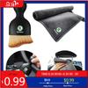 Car Sticker Car Interior Cleaning Soft Brush Tool Dust Remover & Double-sided Auto Cleaning Cloth For Skoda Octavia SUPERB RAPID
