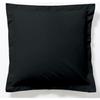 Pillowcase - SERENA - 65x65 Cm - 100% Cotton - Black - Superior Quality