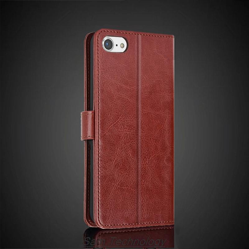 Чехол-книжка с держателем для карт для Apple iPhone 6 7 8 / SE 2020 / SE 2022 из искусственной кожи, откидная крышка, ретро кошелек, чехол для телефона, Capa Fundas Coque