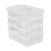 Portable Storage Box Transparent Container Building Block Pencil Case  Jewelry Box