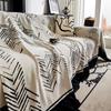 Funda Sofa Home Chenille Fishbone Pattern Sofa Mats Throw Blanket  All-season Camping Picnic Blanket Cover Sofa Cover