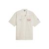 Puma Рубашка Porsche Legacy Crew Letter Print Casual Breathable с коротким рукавом для мужчин, рубашки High-Mountain-Snow 624571-02