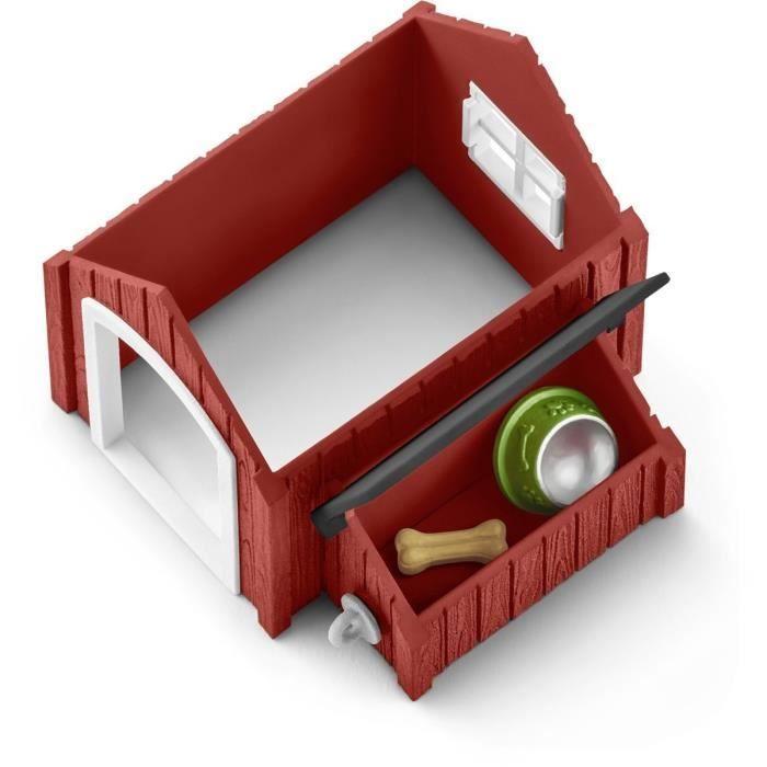 Набор SCHLEICH - Будка для собаки с фигурками - Серия Farm World