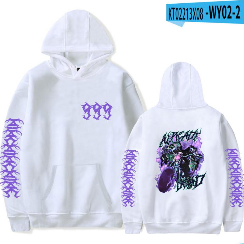 Худи Juice WRLD Черные Мужские Женские Толстовки