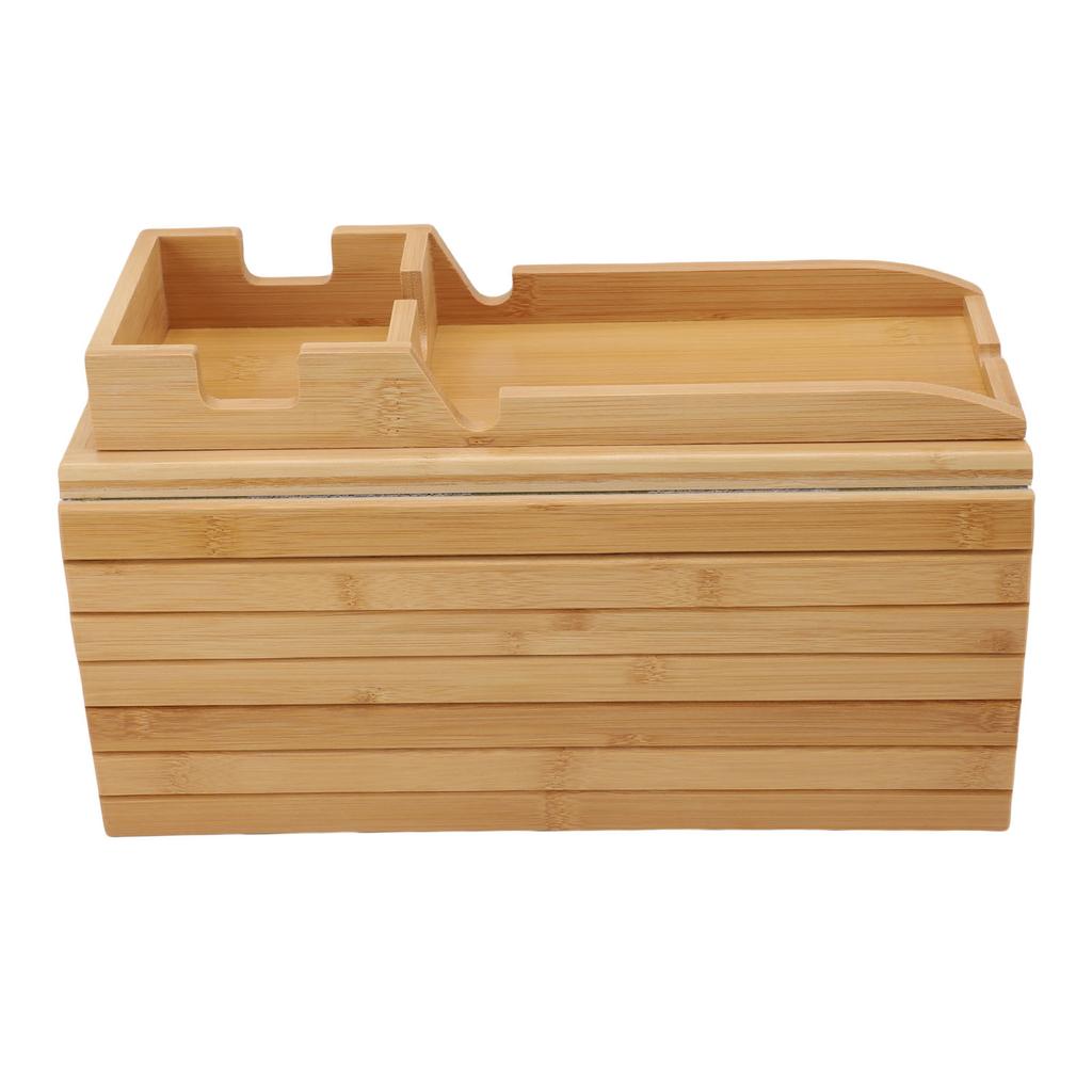 Подставка для дивана, деревянный поднос, двойной съемный складной столик для дивана, подлокотник для напитков и закусок