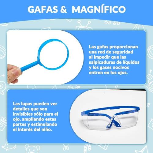 Children's School Lab Coat, White Lab Coat With Goggles/ma