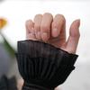 Женские расклешенные органзовые ложные рукава, съемные ложные манжеты, ложные рукава на запястье
