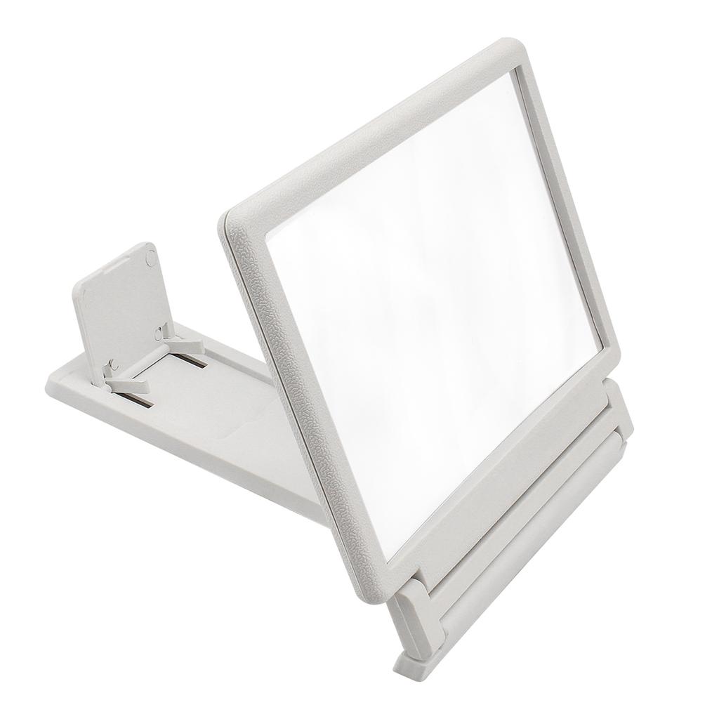 3X обновление и усиление акрилового ABS 3D-видео увеличителя экрана мобильного телефона для фильмов/видео с кронштейном для мобильного телефона