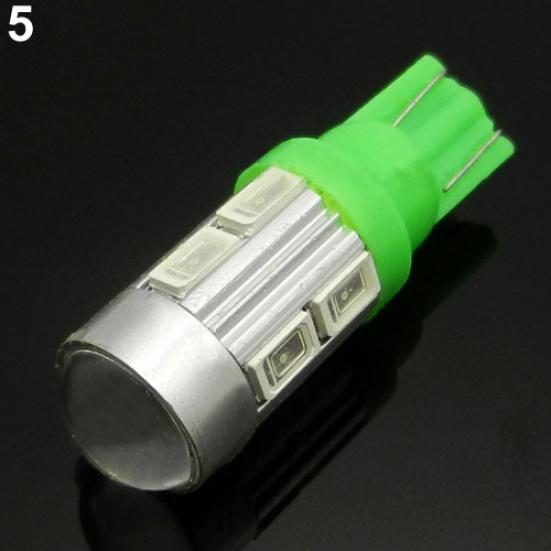 2 шт. T10 10SMD светодиодный светодиодный 5630/5730 автомобильный указатель поворота салонный светильник лампа