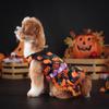 Pumpkin Pattern Halloween Dog Costume Cute Pet Pumpkin Lace Dress Home Decor