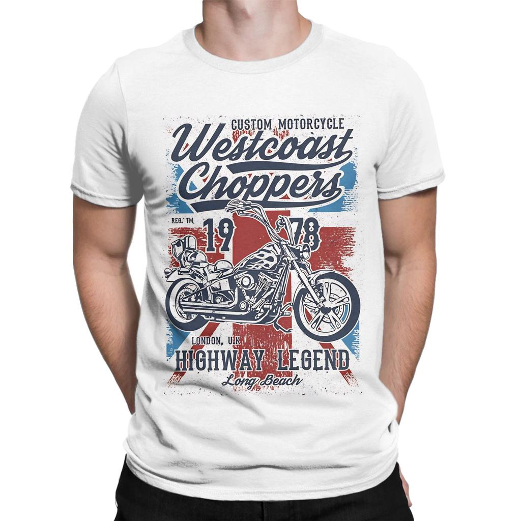 WEST COAST CHOPPER 1978 Funny 100 Cotton TShirt West Coast Choppers Tees Tops For Unisex