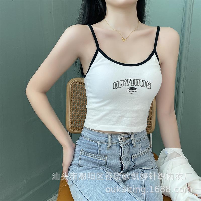 Американский ретро-халтер-маленький жилет женский летний Spice Girls Design Sense без рукавов короткий облегающий внутри топ для ношения на улице