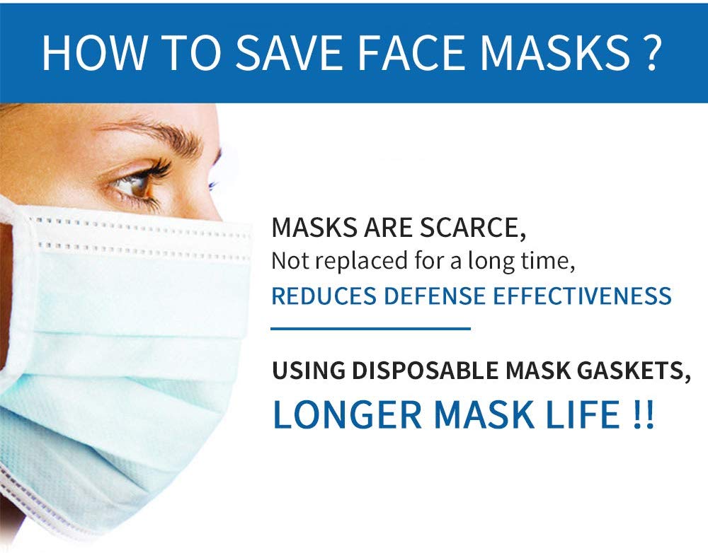 10/20/100pcs Mask Filter Piece Non-woven Fabrics Three Layers Of Protective Air Filtration Disposable Replacement Sheet