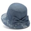 Шляпа женская весна лето защита от солнца козырек тканевая шляпа весна осень бабушкина тонкая шляпа-ведро