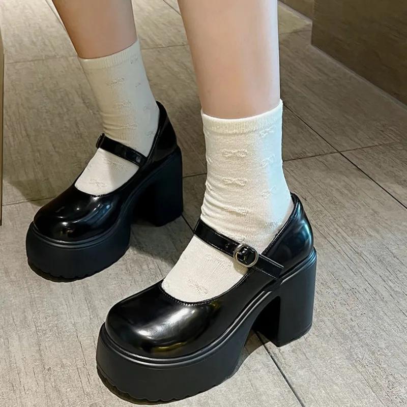 Ladies Pumps Mary Jane Gothic Women's Shoes Japanese Style Lolita Non Slip Popular Stylish On Offer Promotion Beau Today