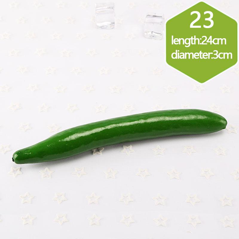 Имитация овощей из зеленого ПВХ-материала, поддельные модели овощей, детские ролевые игры, кухонные игрушки, искусственные продукты, украшение для дома