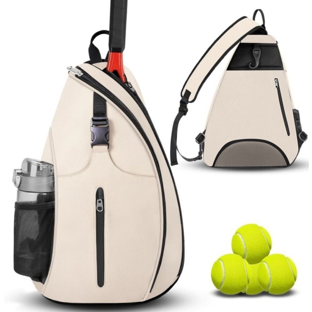 Reversible Pickleball Rackets Backpack Large Capacity Badminton Bag Exercise Gym Equipment