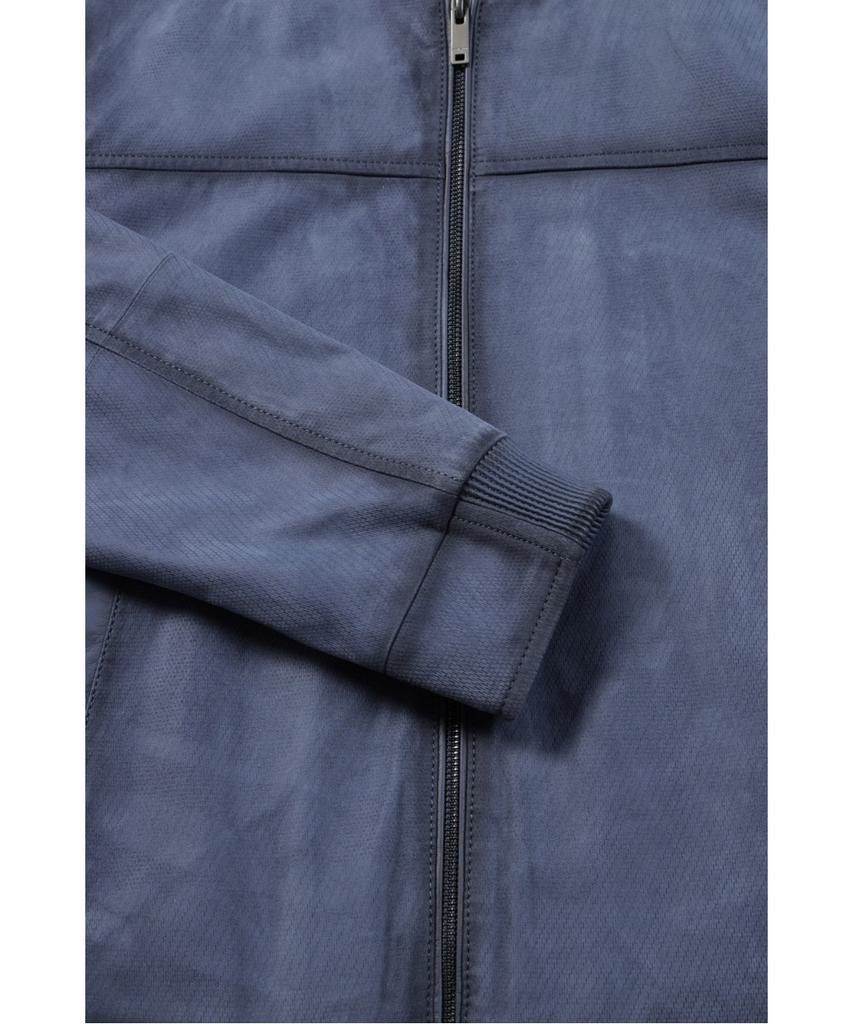 Brentwood [Boulder Leather] Goat Suede Blouson Brudx26221Bux