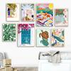 Summer Illustration Canvas Paintings Nature Poster Sweet Morocco Print Wall Art Picture for Living Room Home Decoration