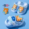 Kids Non Slip Breathable Clogs Summer Cartoon Sandals Boys Girls Comfortable Home Outdoor Beach Shoes