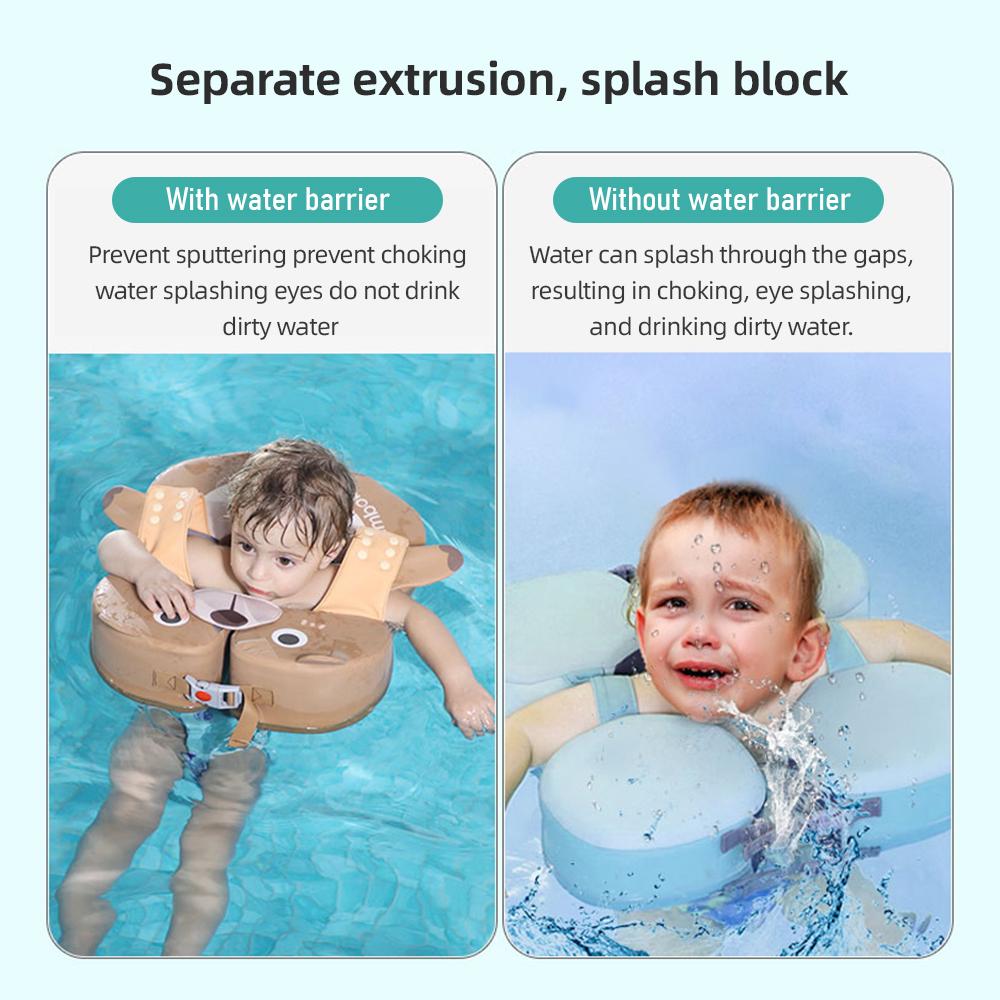 Mambobaby детский поплавок для плавания, ненадувной водонепроницаемый детский поплавок для плавания, кольцо для детей, тренажер для плавания