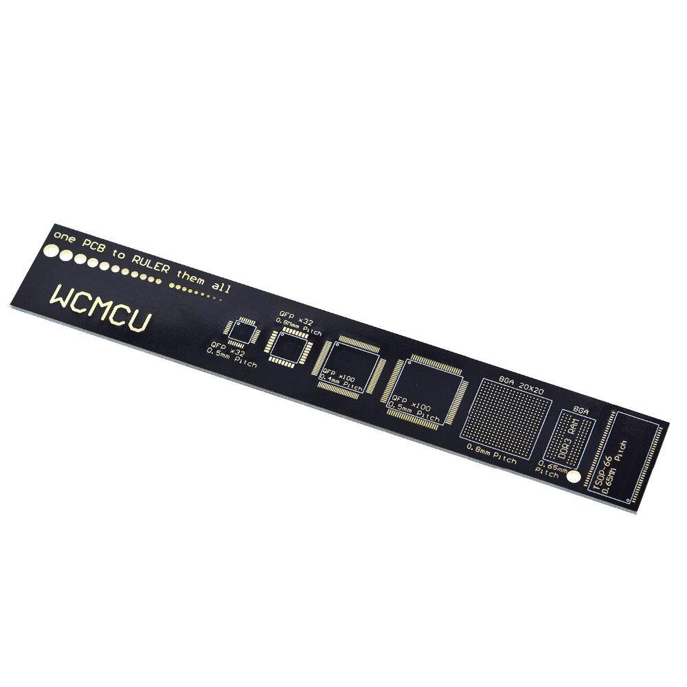 PCB Ruler 15cm For Electronic Engineers For Geeks Makers Fans PCB Reference Ruler PCB Packaging Units V2 - 6