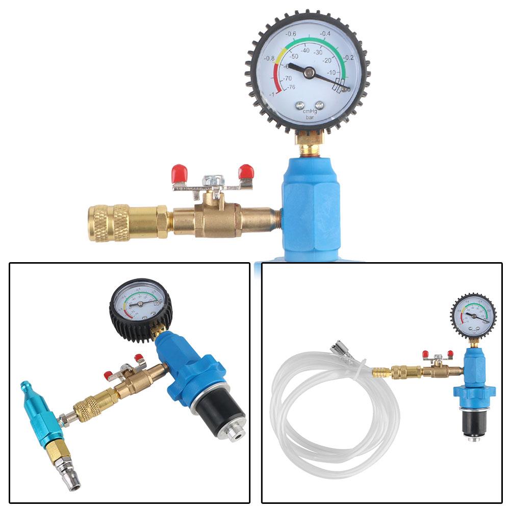 Water Tank Coolant Refill Tool with Hose Vacuum Type Car Antifreeze Replacement Tool Auto Engine Cooling System Vacuum Purge Universal