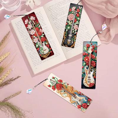 4 шт. Ловец снов особой формы 5D DIY Алмазная живопись Закладка для книг DIY Закладки Алмазные картины Наборы для детей Взрослых Новичков