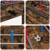 Table Football Table Smoked Oak 125 x 60.5 x 80 cm