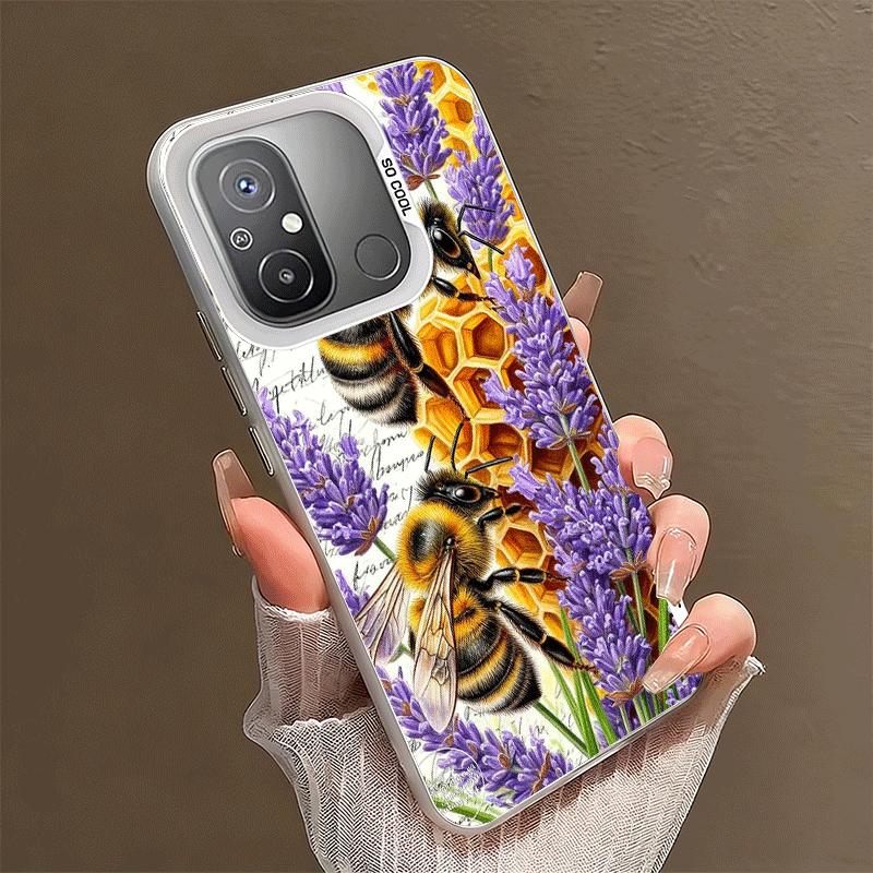 Bee Keeping Honey Cute Shockproof Phone Case for Xiaomi Poco X7 X6 X5 X3 Pro F7 Ultra M8 Redmi 15C 15 14C 13C 12C 10C 13 12 10
