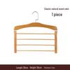 Multifunctional Solid Wood Pants and Scarf Hanger - Wardrobe Storage Solution