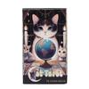 Nuytghr Oracle Tarot Cat Tarot Card English Version Tarot Deck 78 Cards Oracle Deck Tarot Cards for Beginners Portable Tarot Deck Mysterious Tarot Set