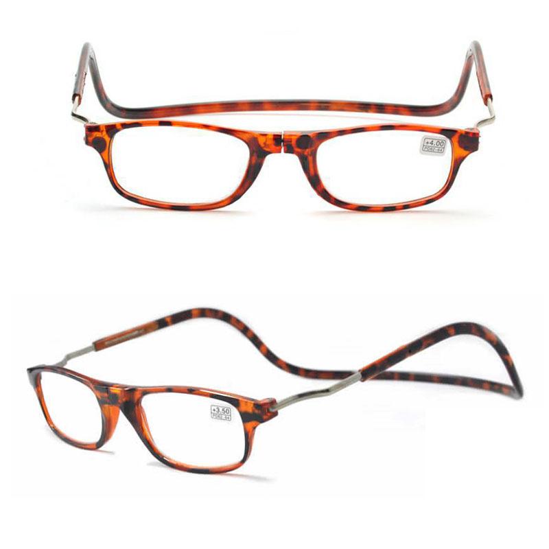 Горячая Распродажа Женские Мужские Очки Gafas Квадратные Регулируемые Оправы Очки Постоянные Пресбиопия Висячие Шеи Высокого Качества Очки Для Чтения Унисекс Бусины