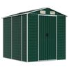 VidaXL Garden Shed, Tool Shed with Handles, Tool Shed with Sloping Roof, Terrace Storage Shed, Green 3188232