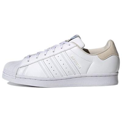 Superstar Vegan Женские кроссовки с пролитым молоком Белая обувь - Белый Core - Коричневый GZ3477