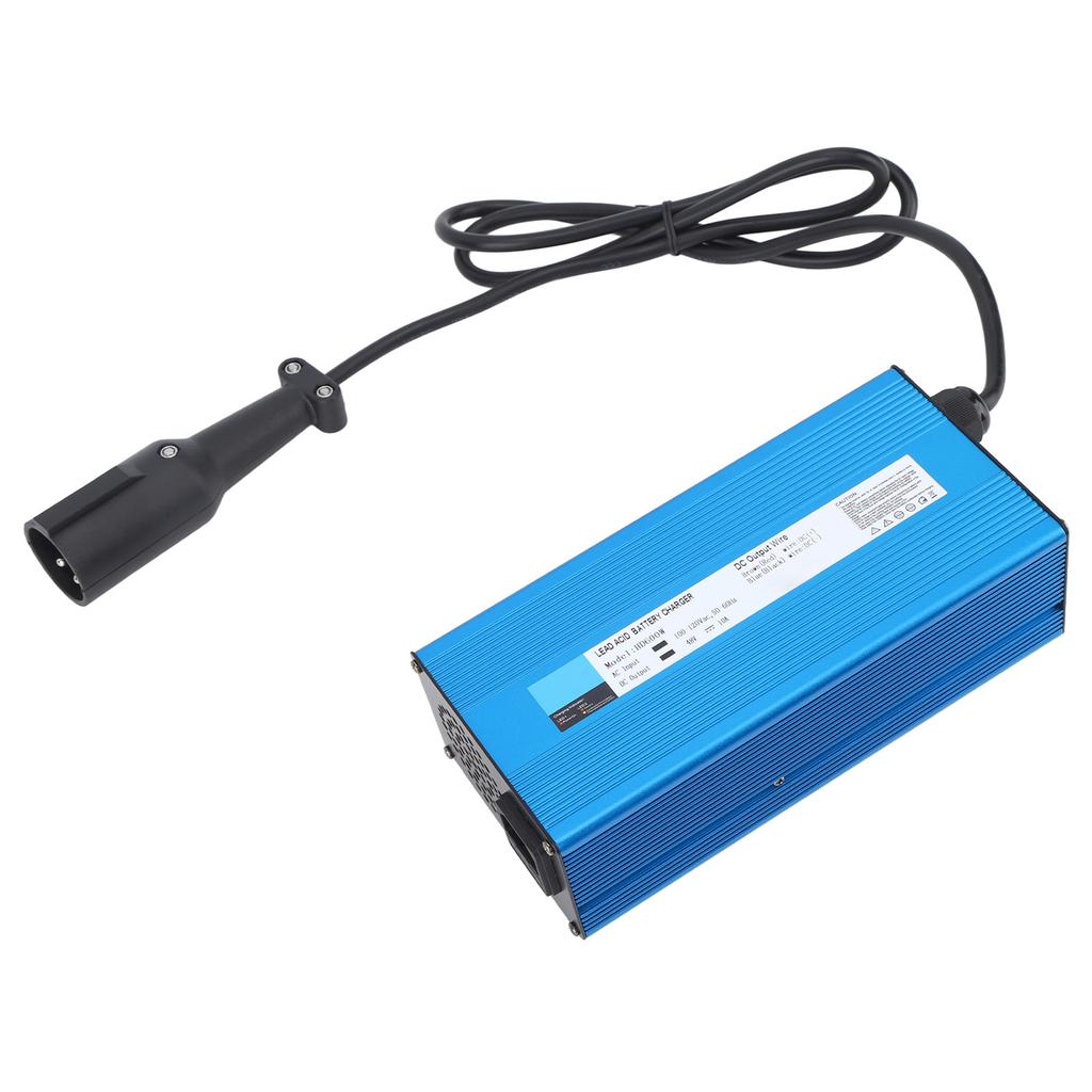 600 Вт 48 В 10 А зарядное устройство для аккумулятора гольф-кара 48 В зарядное устройство для аккумулятора клюшки с синим корпусом OBC