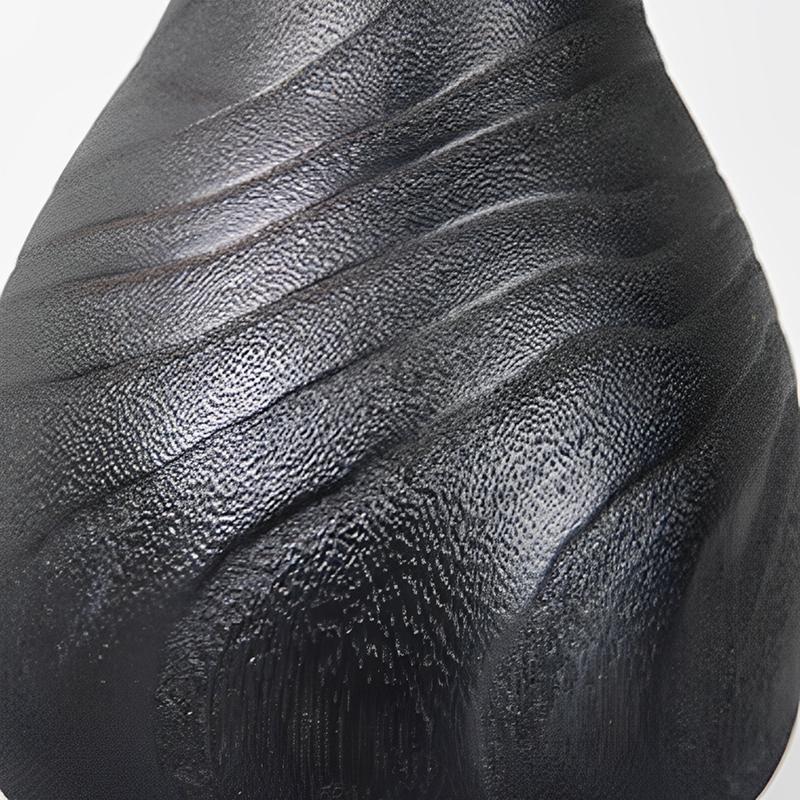 1Pc Alien Vase Simple And Atmospheric Dried Flower Arrangement Artistic Atmosphere Carbon Wood Vase Retro Elegance