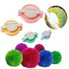 4 Sizes Wool Ball Maker Knitted Tools Yarn Pompon Wool Plush Ball Set Fluff Ball Weaver Wool Ball Pompoms Ball Weaver Tools