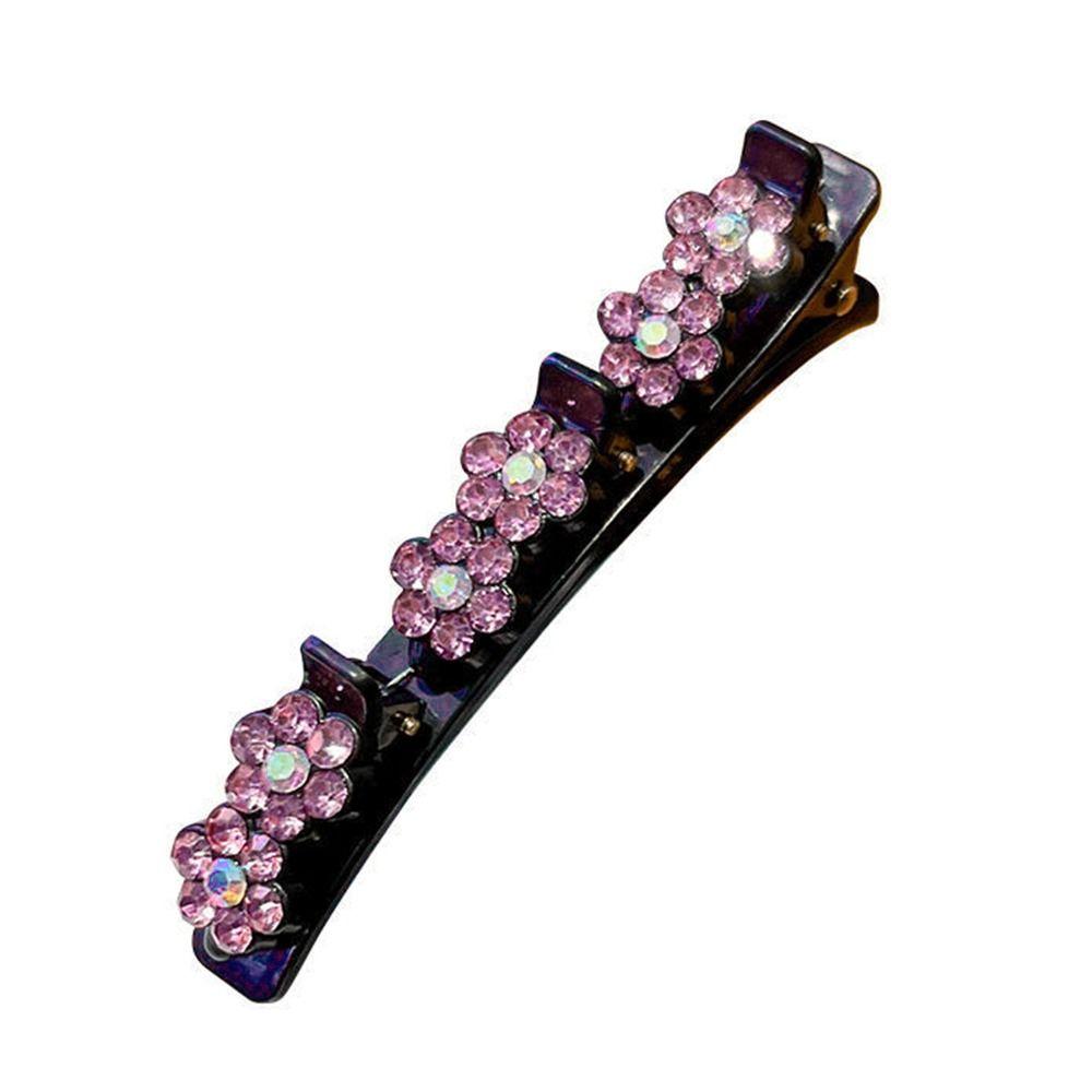 Каменные заколки для волос Заколка для волос с цветком Заколки для плетения волос Заколки для волос со стразами Заколка-невидимка Зажим-уточка