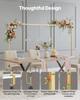 2Pcs Over The Table Rod Stand with Clamp Arch Frame 28-98 in L Adjustable