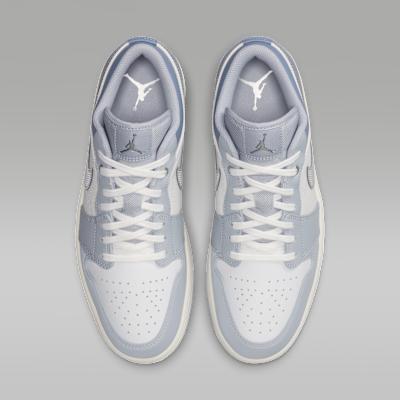 Jordan Air Jordan 1 Vintage Basketball Shoes Men's Low Top Peak White/