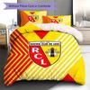 Постельное белье с узором RC Lens Покрывало Наволочка Декор для дома Подарок (1 пододеяльник + 2 наволочки, без наполнителя)