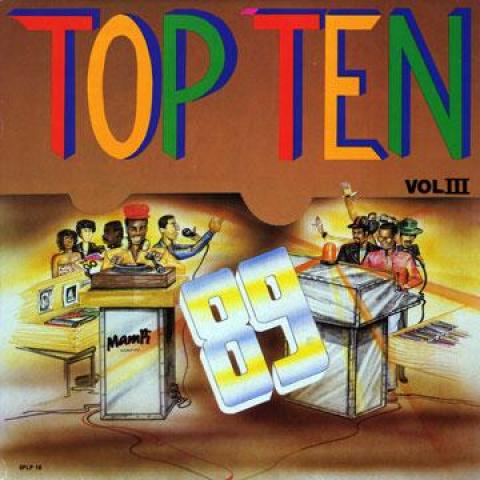 LP Record VARIOUS Top Ten Volume 3 SPLP18 Super Power 1989 UK Reggae Ska Dub Used