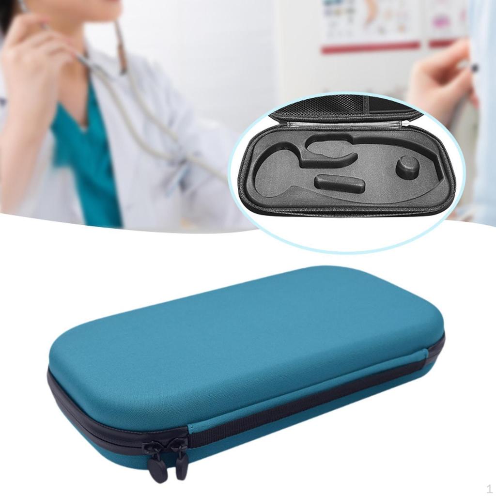 Органайзер для стетоскопов из ЭВА, гладкая молния, 29x16,5x6,5 см, с сетчатым карманом для врача