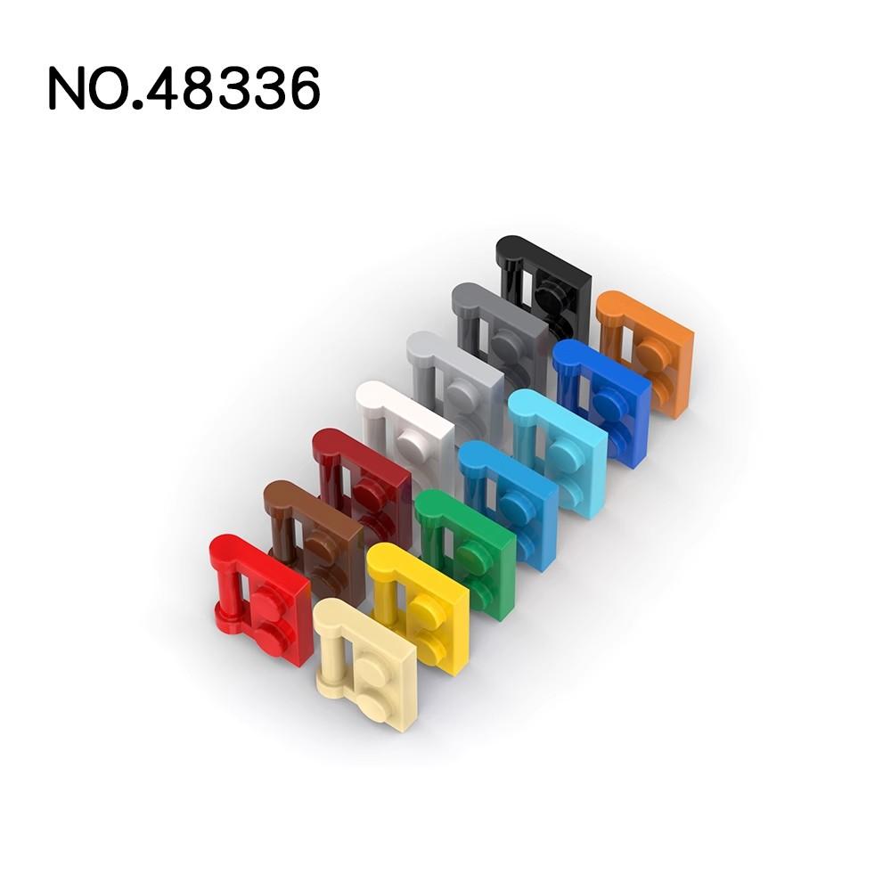 Non-Toxic 50Pcs Moc Parts 48336 Plate Special 1 X 2 With Bar Handle On Side Compatible Bricks Kid Toy Gift Diy Building Blocks Particle