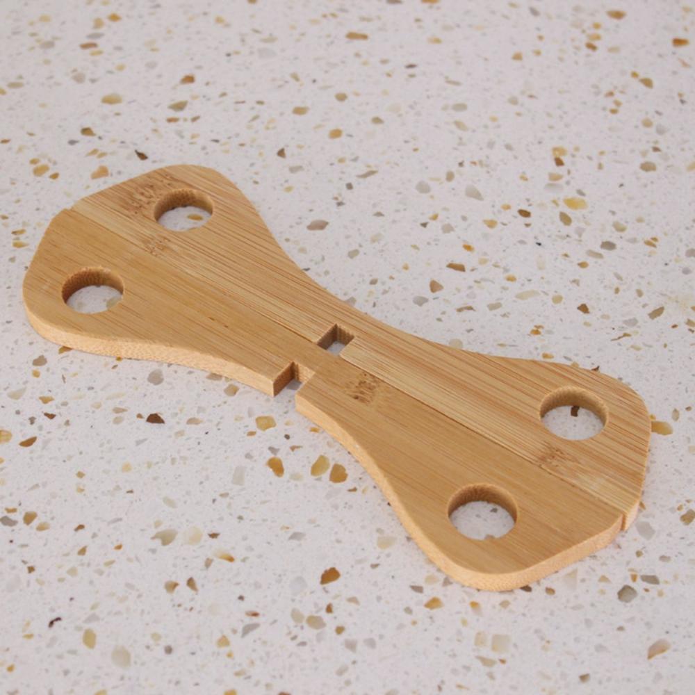 Домашняя изоляция, термостойкий бамбуковый съемный подстаканник, подставка для посуды, охлаждающая подставка для сковороды