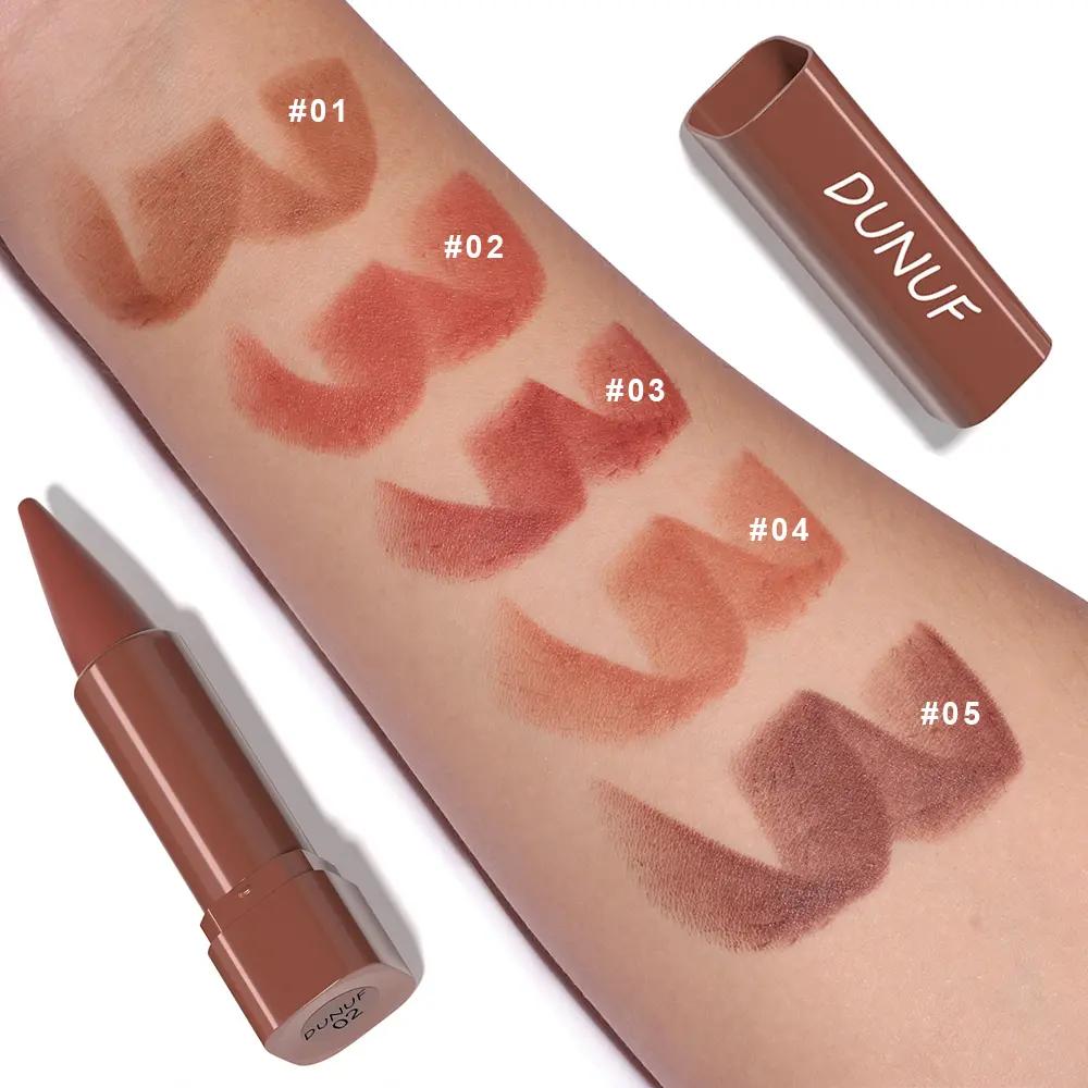 Dunuf Long Lasting Matte Lipstick 1 Piece Pointed Matte Tone