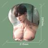 Love and Deepspace Sylus Rafayel Zayne Xavier Caleb 3D Коврик для мыши с мышцами груди Мат Любовная игра Канцелярские товары Подарок для фанатов 21*26СМ